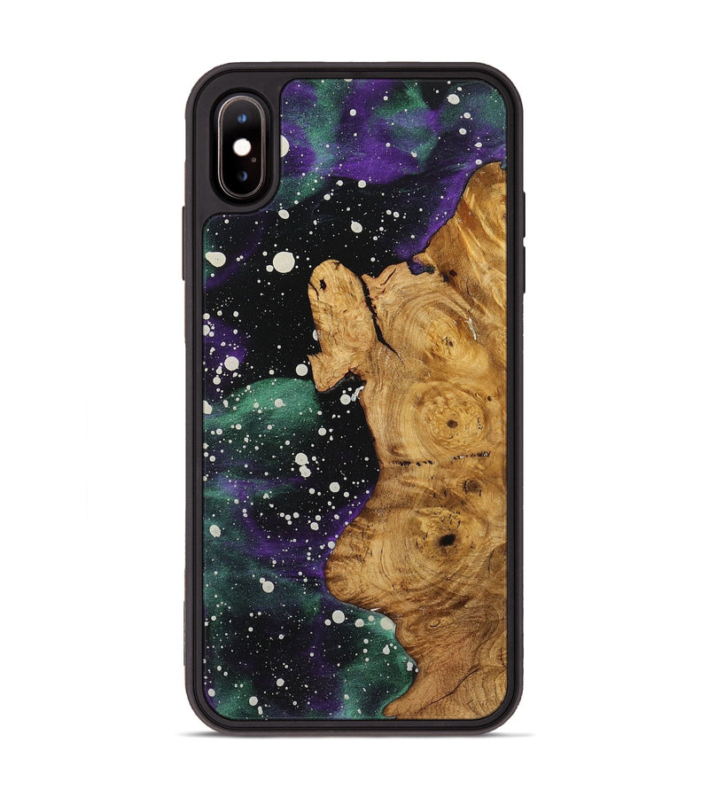 iPhone Xs Max Wood+Resin Phone Case - Bertha (Cosmos, 722591)