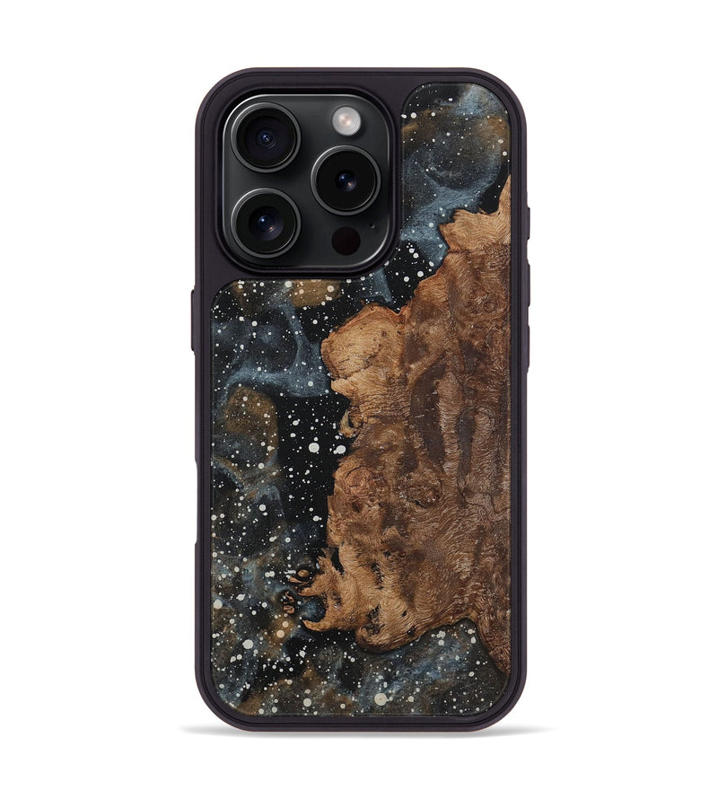 iPhone 16 Pro Wood+Resin Phone Case - Braylon (Cosmos, 722606)