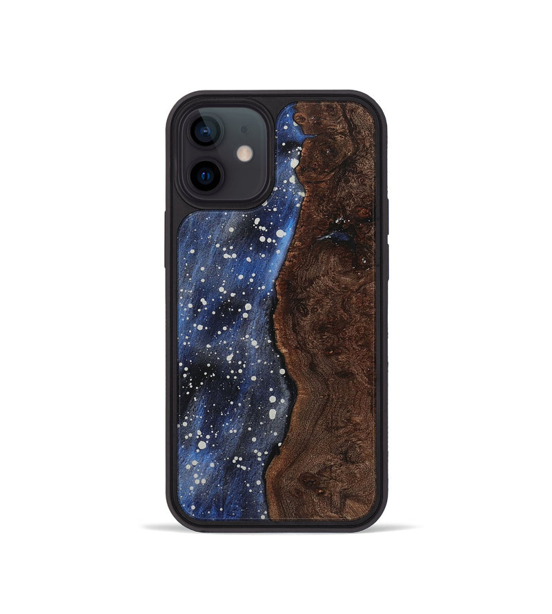 iPhone 12 mini Wood+Resin Phone Case - Judy (Cosmos, 722607)