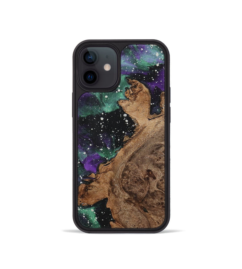 iPhone 12 mini Wood+Resin Phone Case - Kellen (Cosmos, 722610)