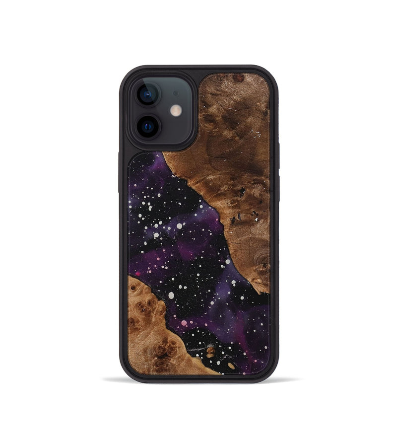 iPhone 12 mini Wood+Resin Phone Case - Mae (Cosmos, 722612)