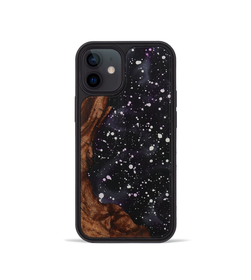 iPhone 12 mini Wood+Resin Phone Case - Braxton (Cosmos, 722613)