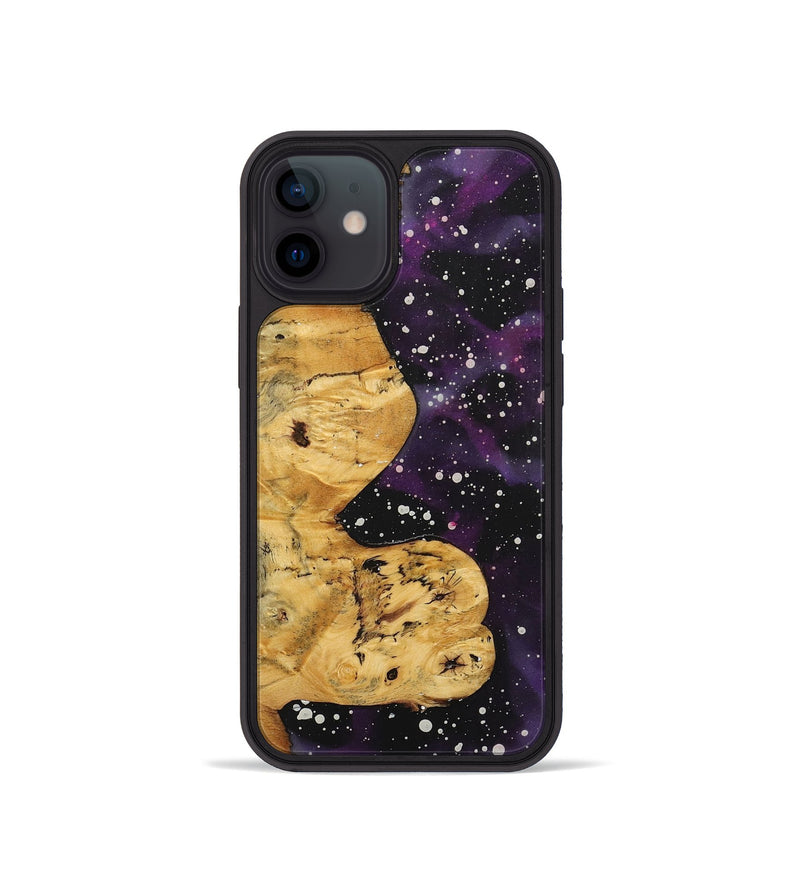 iPhone 12 mini Wood+Resin Phone Case - Kizzy (Cosmos, 722615)