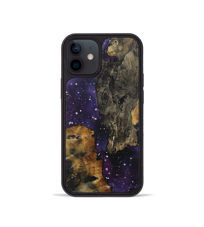 iPhone 12 mini Wood+Resin Phone Case - Andre (Cosmos, 722616)