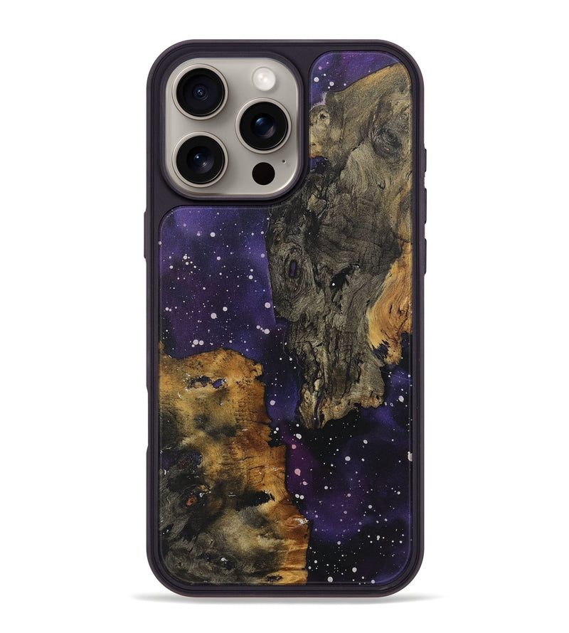 iPhone 16 Pro Max Wood+Resin Phone Case - Andre (Cosmos, 722616)