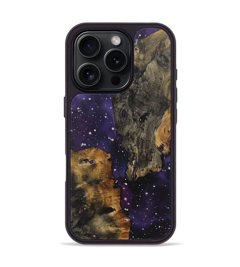 iPhone 16 Pro Wood+Resin Phone Case - Andre (Cosmos, 722616)