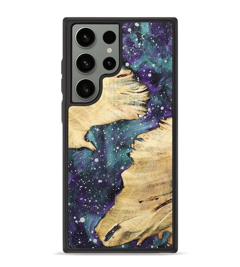 Galaxy S23 Ultra Wood+Resin Phone Case - Freya (Cosmos, 722626)