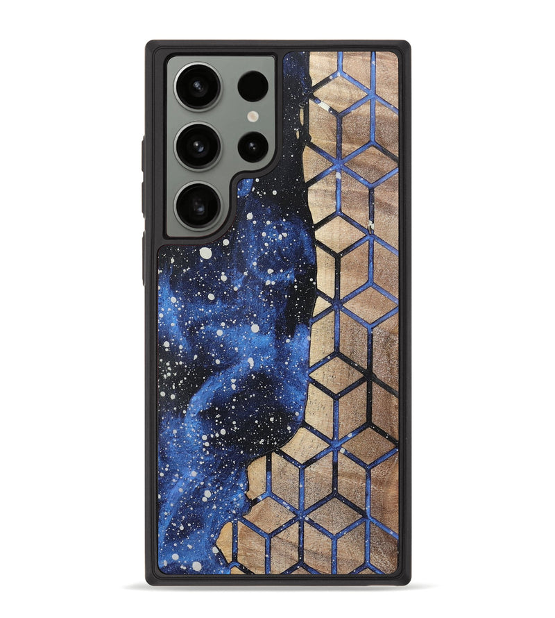 Galaxy S23 Ultra Wood+Resin Phone Case - Lauren (Cosmos, 722628)