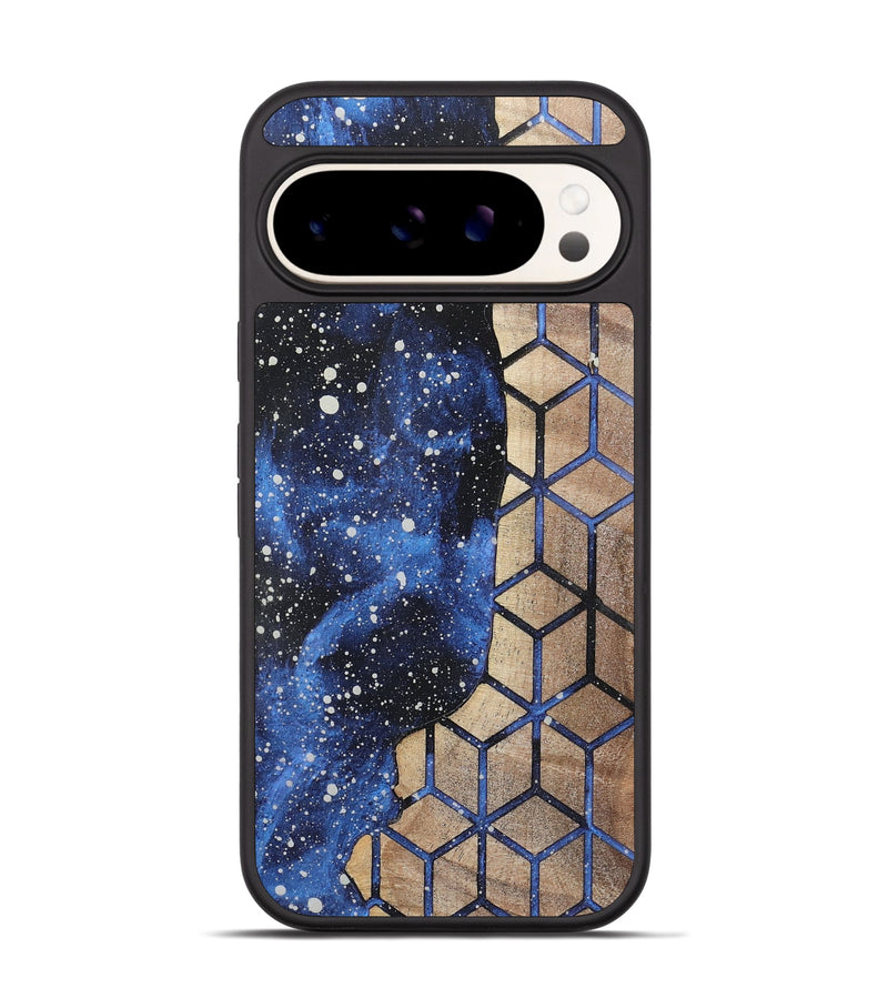 Pixel 9 Wood+Resin Phone Case - Lauren (Cosmos, 722628)