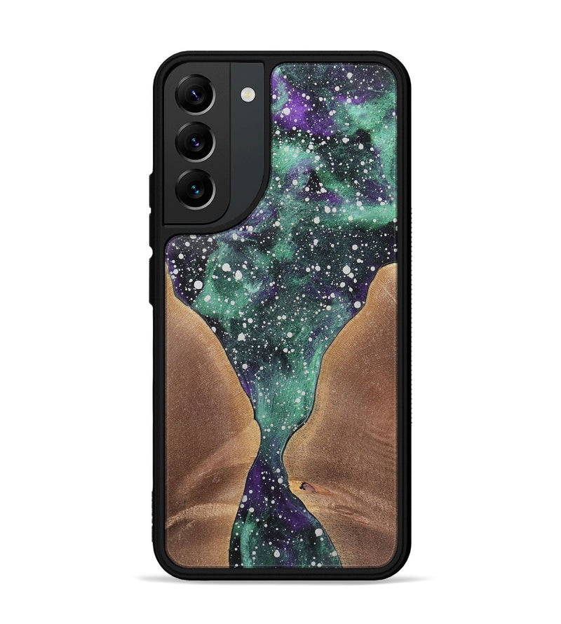 Galaxy S22 Plus Wood+Resin Phone Case - Arlene (Cosmos, 722629)