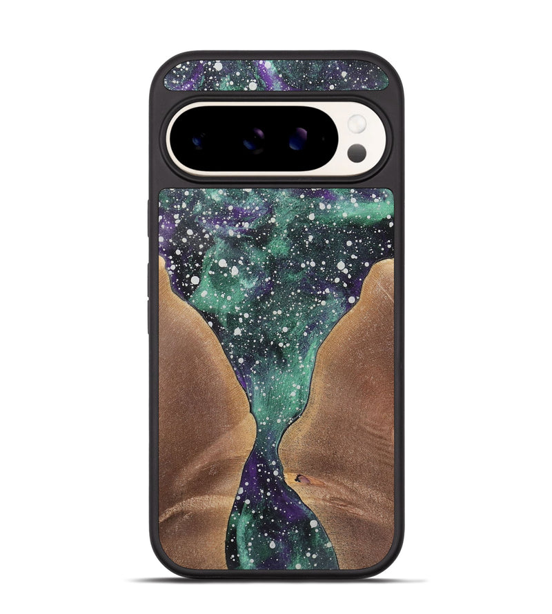 Pixel 9 Wood+Resin Phone Case - Arlene (Cosmos, 722629)