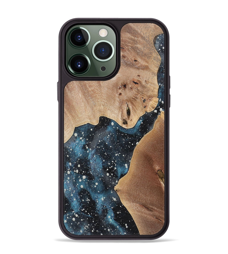 iPhone 13 Pro Max Wood+Resin Phone Case - Knox (Cosmos, 722630)