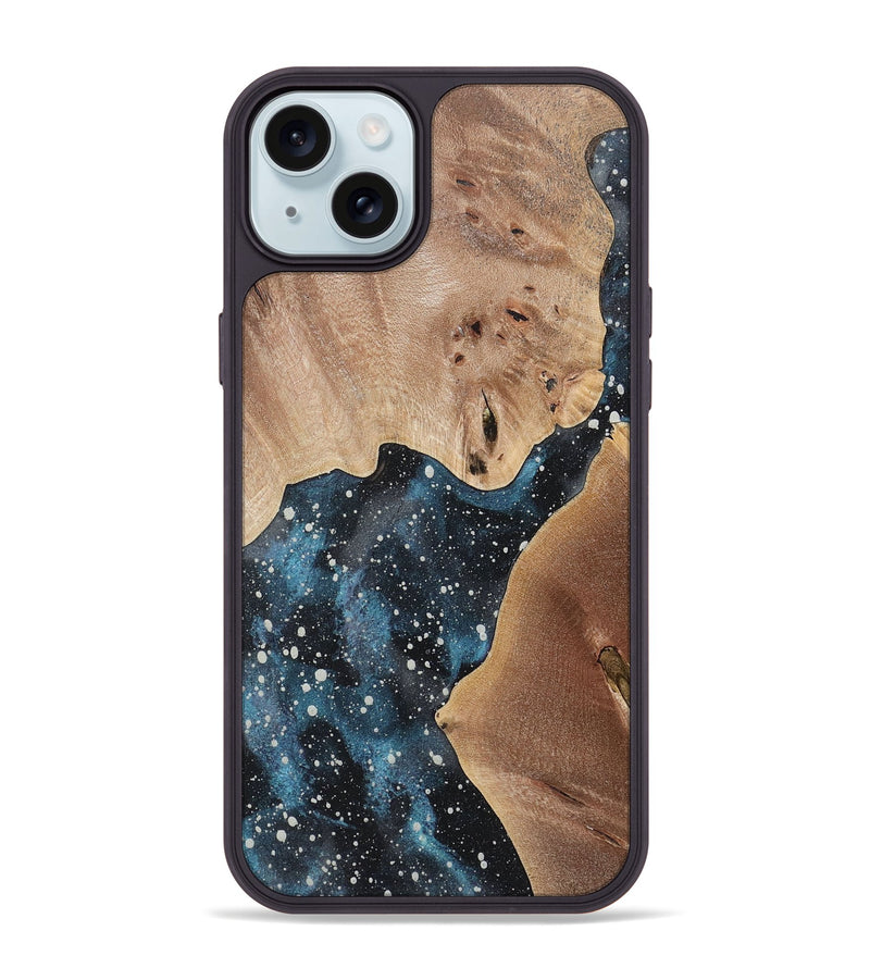 iPhone 15 Plus Wood+Resin Phone Case - Knox (Cosmos, 722630)