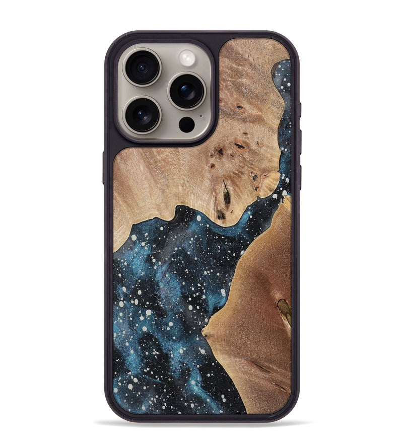 iPhone 15 Pro Max Wood+Resin Phone Case - Knox (Cosmos, 722630)