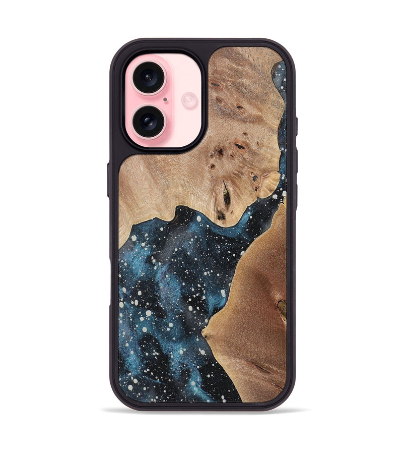 iPhone 16 Wood+Resin Phone Case - Knox (Cosmos, 722630)