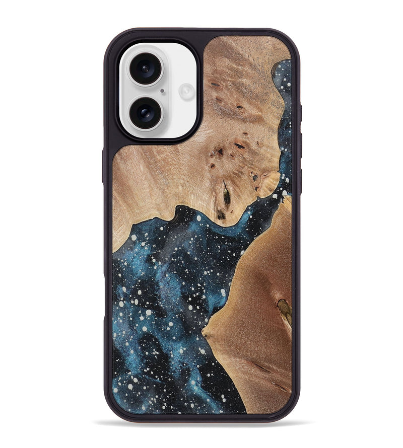 iPhone 16 Plus Wood+Resin Phone Case - Knox (Cosmos, 722630)