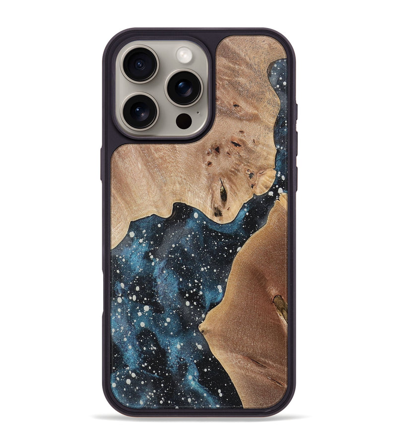 iPhone 16 Pro Max Wood+Resin Phone Case - Knox (Cosmos, 722630)