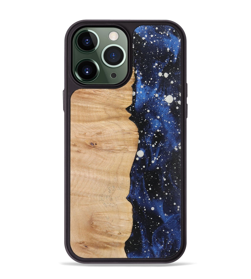 iPhone 13 Pro Max Wood+Resin Phone Case - Arturo (Cosmos, 722631)