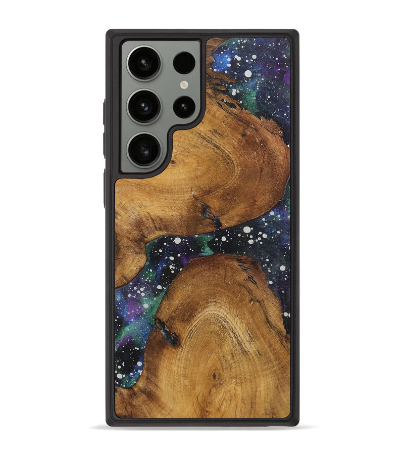 Galaxy S23 Ultra Wood+Resin Phone Case - Byron (Cosmos, 722637)