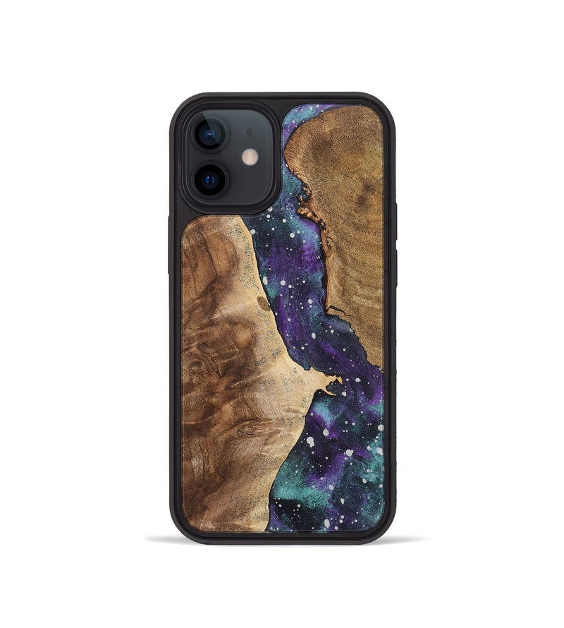 iPhone 12 mini Wood+Resin Phone Case - Roland (Cosmos, 722640)