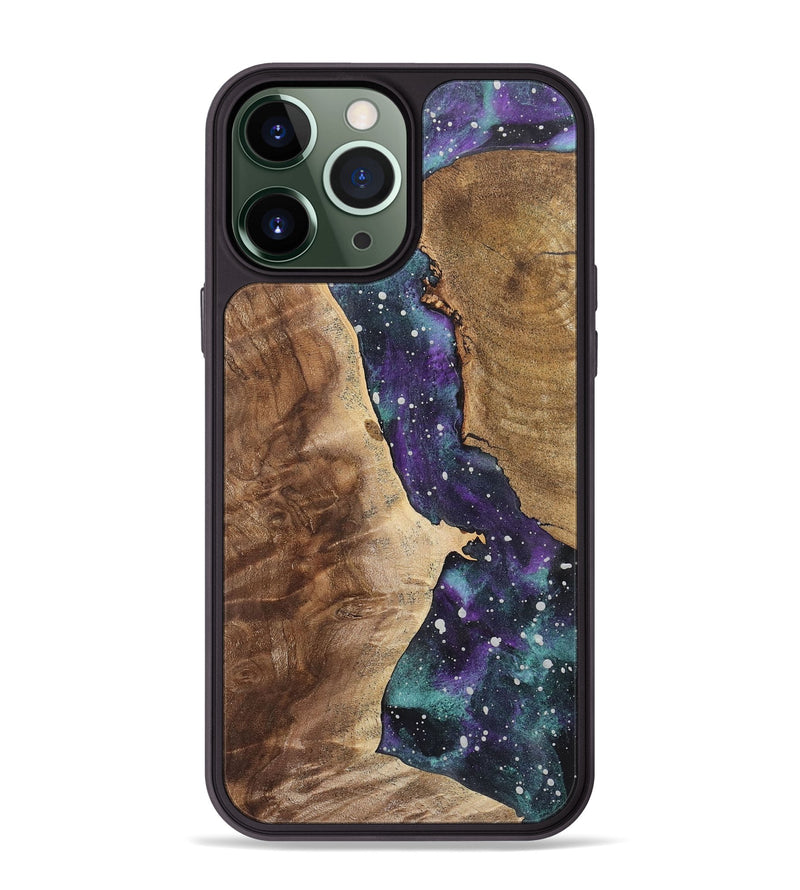 iPhone 13 Pro Max Wood+Resin Phone Case - Roland (Cosmos, 722640)