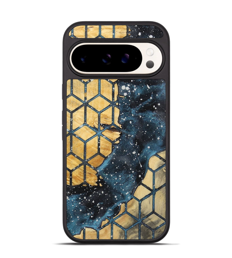 Pixel 9 Wood+Resin Phone Case - Dexter (Cosmos, 722642)