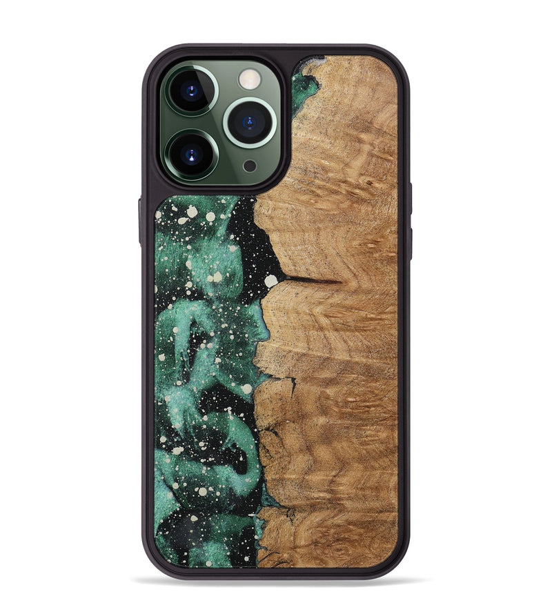 iPhone 13 Pro Max Wood+Resin Phone Case - Jacob (Cosmos, 722644)