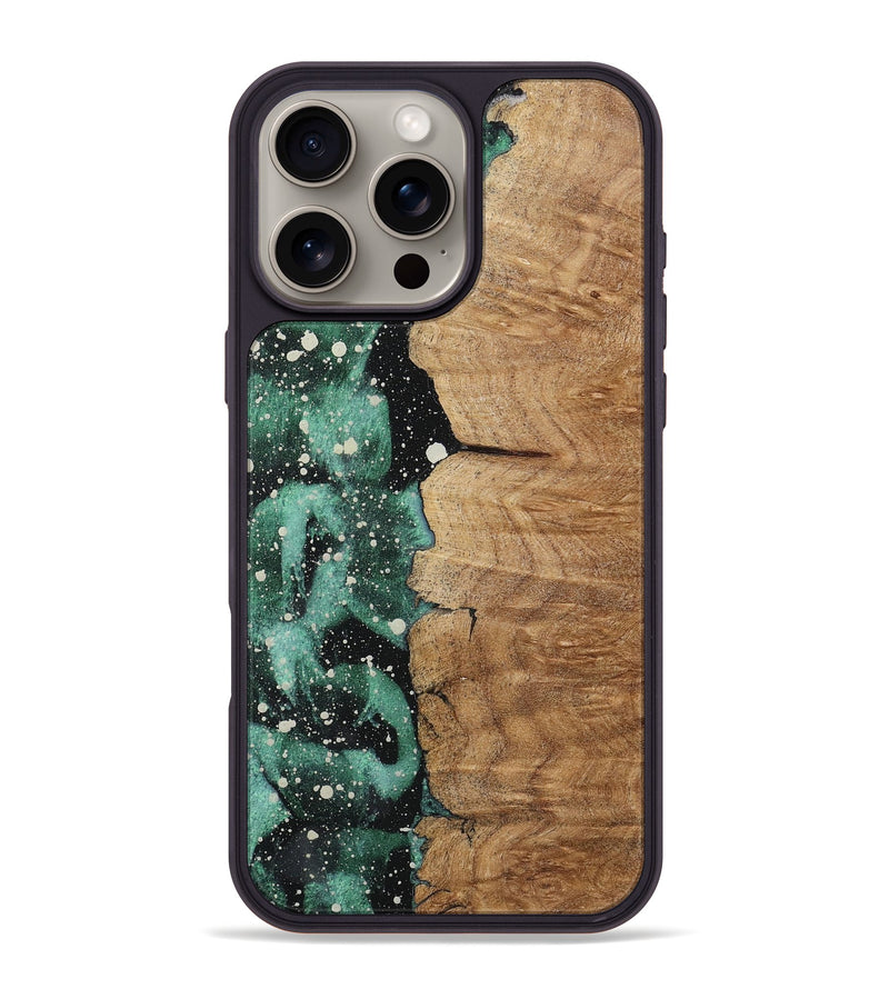 iPhone 16 Pro Max Wood+Resin Phone Case - Jacob (Cosmos, 722644)