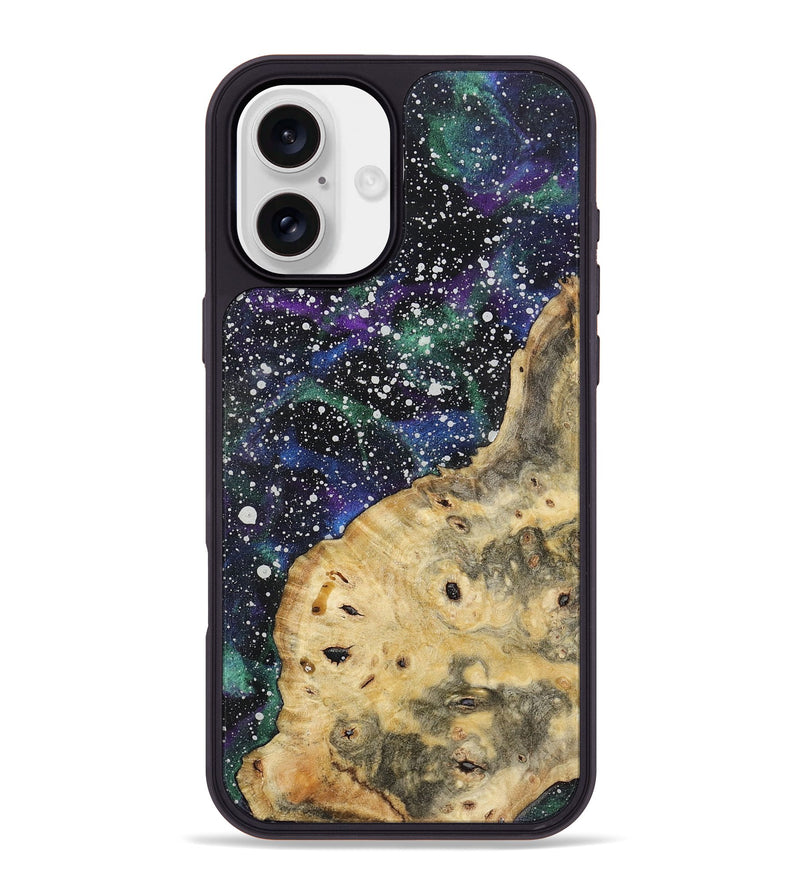 iPhone 16 Plus Wood+Resin Phone Case - Rosemary (Cosmos, 722645)