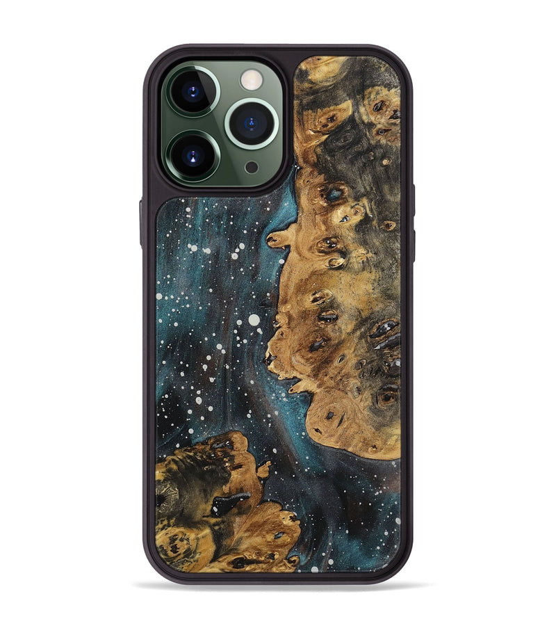 iPhone 13 Pro Max Wood+Resin Phone Case - Cierra (Cosmos, 722648)