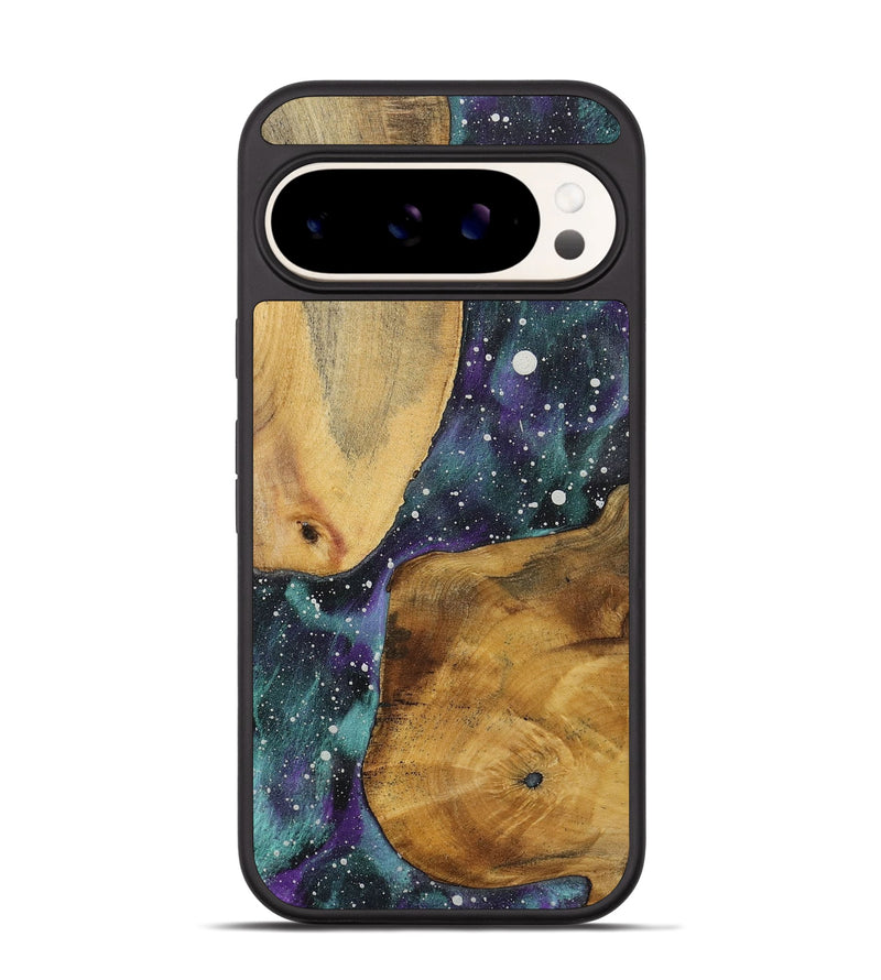 Pixel 9 Wood+Resin Phone Case - Savanna (Cosmos, 722649)