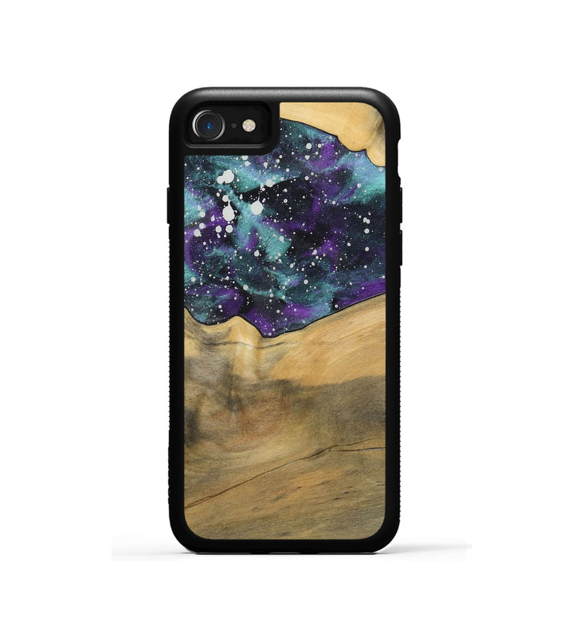 iPhone SE Wood+Resin Phone Case - Jenifer (Cosmos, 722650)