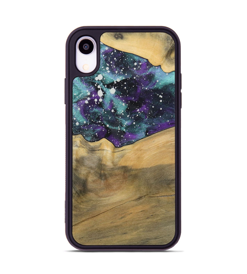 iPhone Xr Wood+Resin Phone Case - Jenifer (Cosmos, 722650)