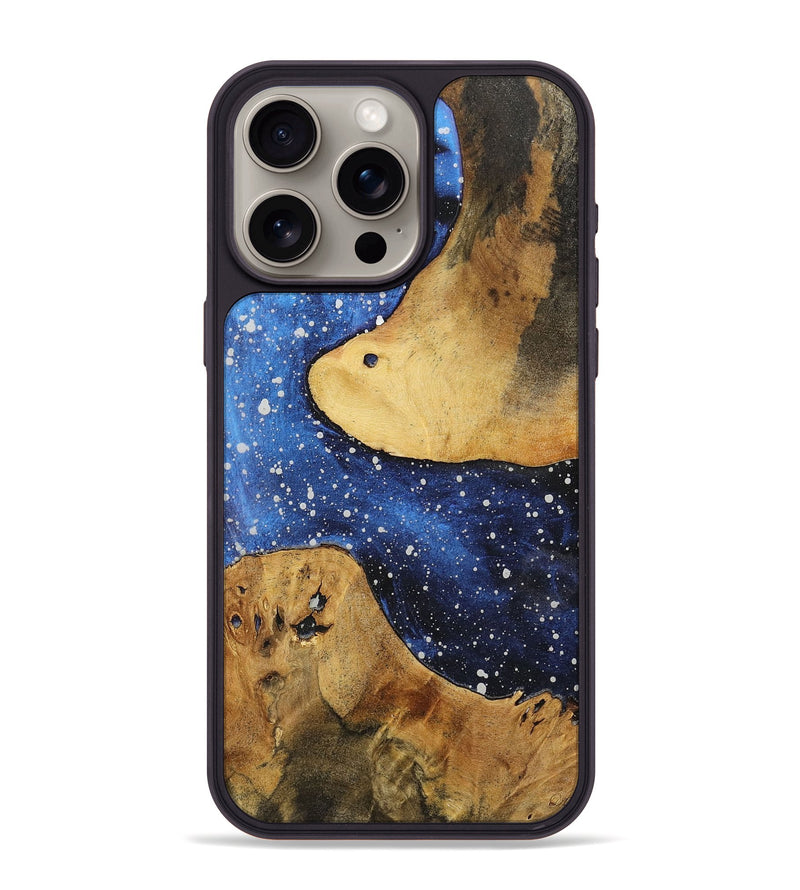 iPhone 15 Pro Max Wood+Resin Phone Case - Jonah (Cosmos, 722651)