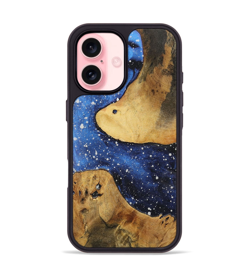 iPhone 16 Wood+Resin Phone Case - Jonah (Cosmos, 722651)