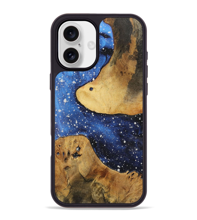 iPhone 16 Plus Wood+Resin Phone Case - Jonah (Cosmos, 722651)