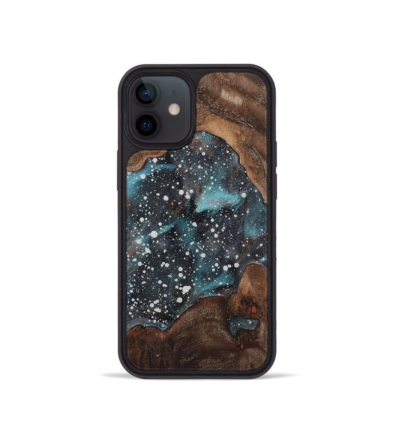 iPhone 12 mini Wood+Resin Phone Case - Corbin (Cosmos, 722655)