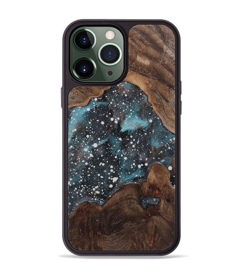 iPhone 13 Pro Max Wood+Resin Phone Case - Corbin (Cosmos, 722655)