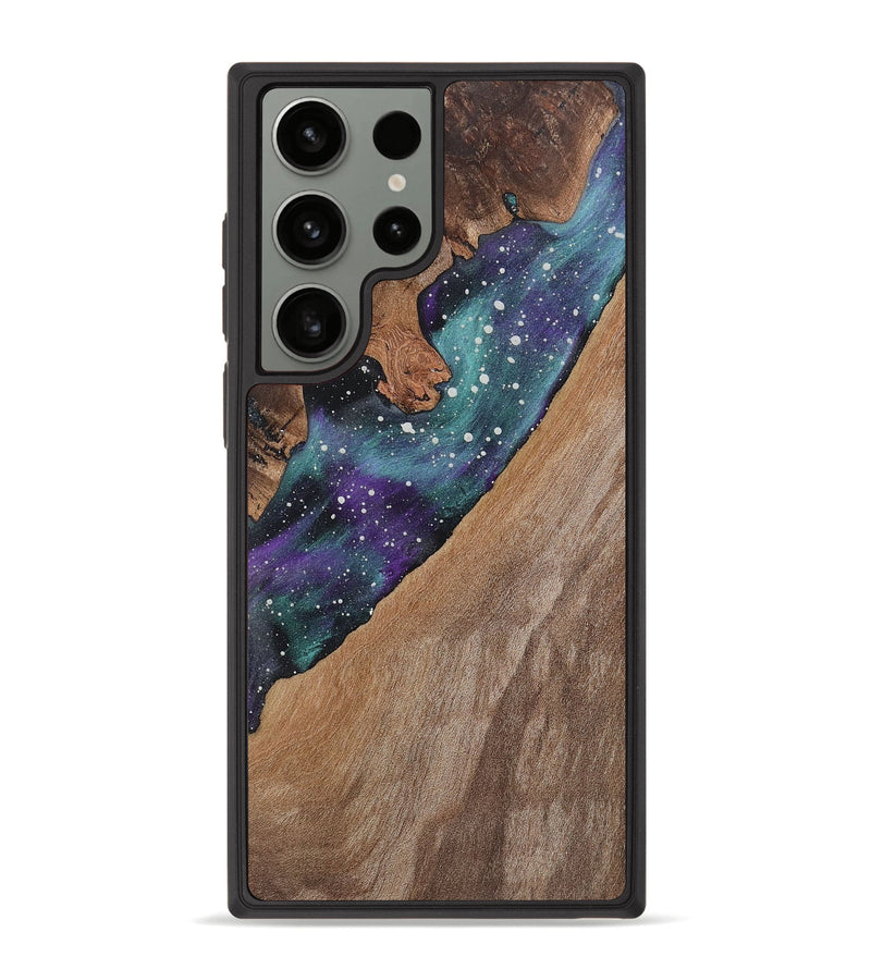 Galaxy S23 Ultra Wood+Resin Phone Case - Melba (Cosmos, 722658)