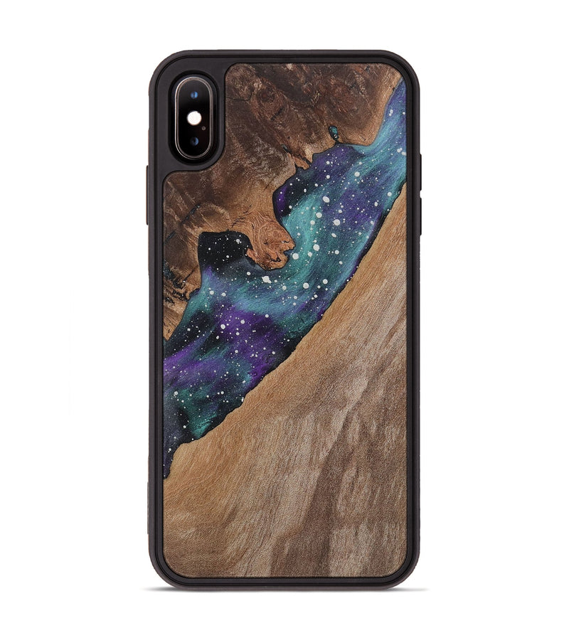 iPhone Xs Max Wood+Resin Phone Case - Melba (Cosmos, 722658)