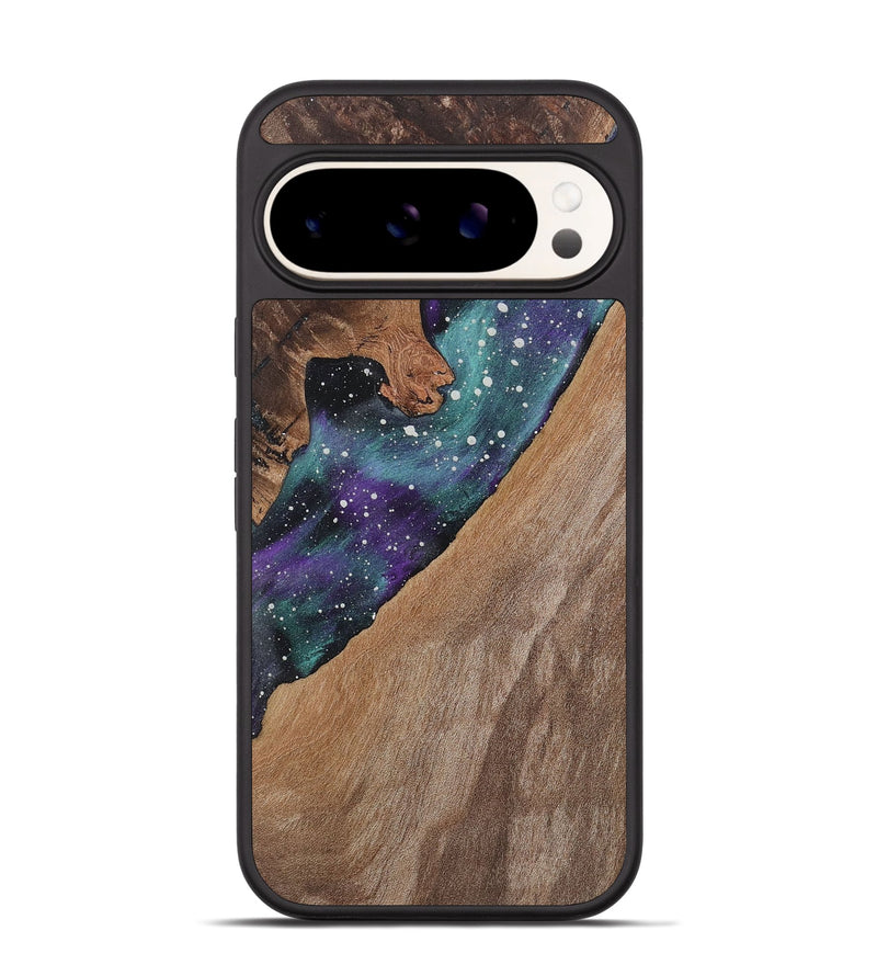 Pixel 9 Wood+Resin Phone Case - Melba (Cosmos, 722658)