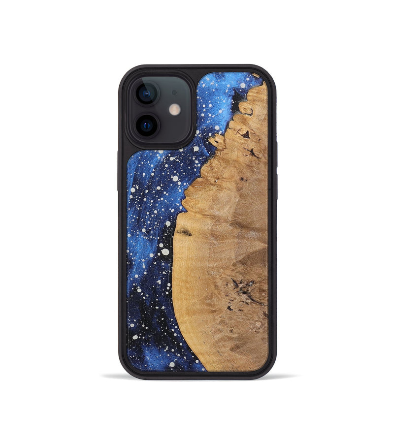 iPhone 12 mini Wood+Resin Phone Case - Wyatt (Cosmos, 722659)