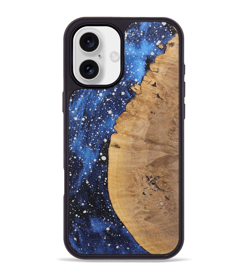 iPhone 16 Plus Wood+Resin Phone Case - Wyatt (Cosmos, 722659)