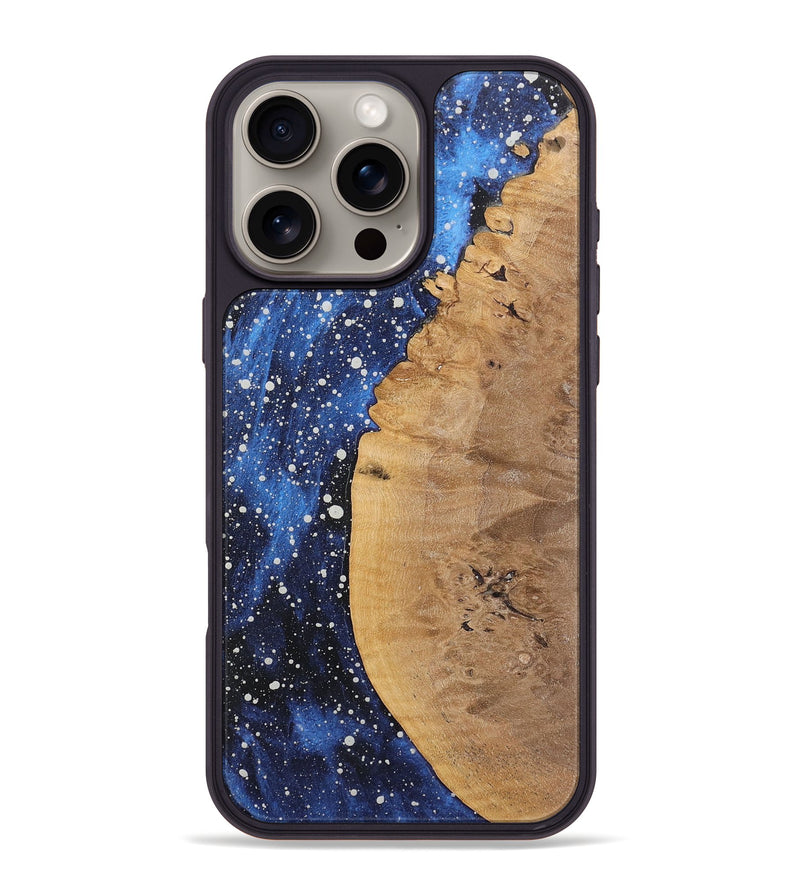 iPhone 16 Pro Max Wood+Resin Phone Case - Wyatt (Cosmos, 722659)