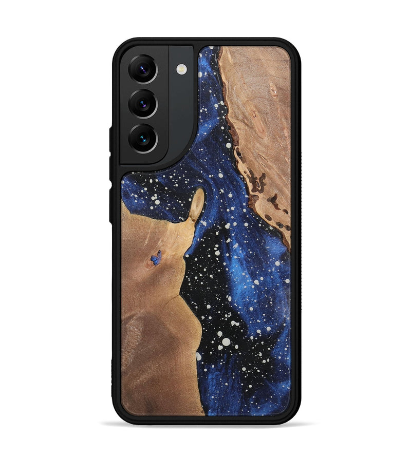 Galaxy S22 Plus Wood+Resin Phone Case - Kenneth (Cosmos, 722660)