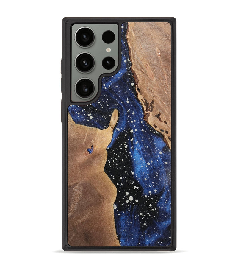 Galaxy S23 Ultra Wood+Resin Phone Case - Kenneth (Cosmos, 722660)