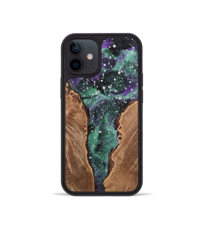 iPhone 12 mini Wood+Resin Phone Case - Andrea (Cosmos, 722661)