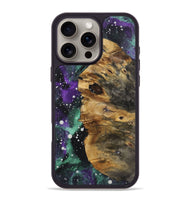 iPhone 16 Pro Max Wood+Resin Phone Case - Hugo (Cosmos, 722662)