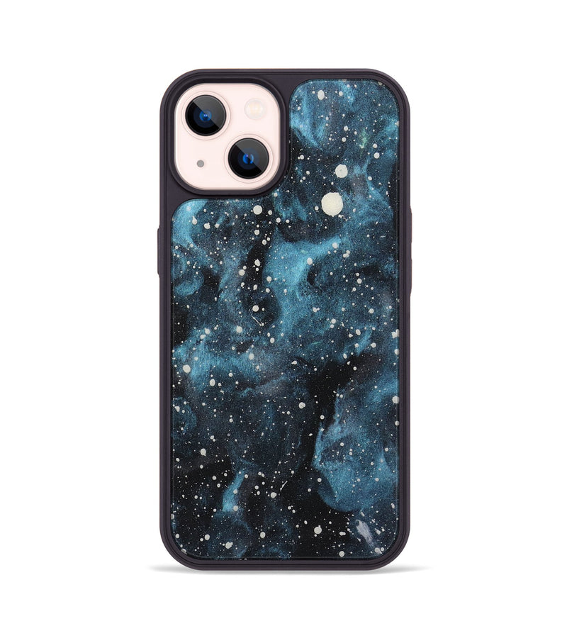 iPhone 14 Wood+Resin Phone Case - Jeri (Cosmos, 722663)