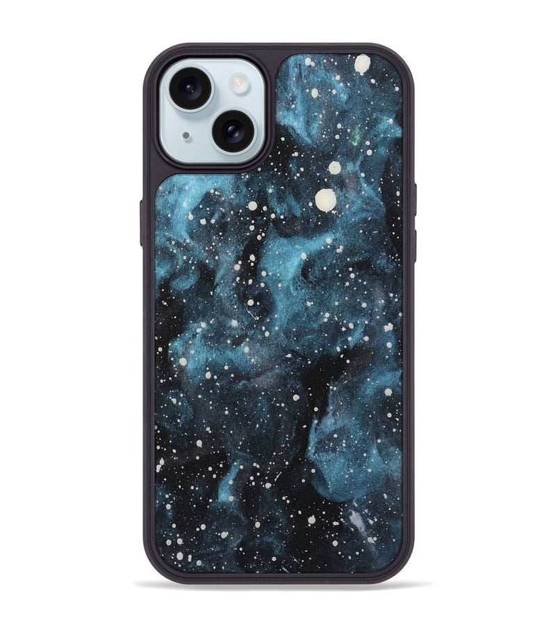 iPhone 15 Plus Wood+Resin Phone Case - Jeri (Cosmos, 722663)